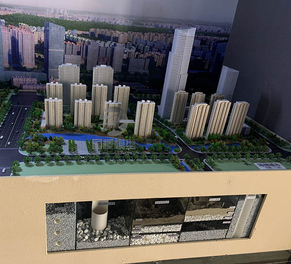 海安市建筑模型